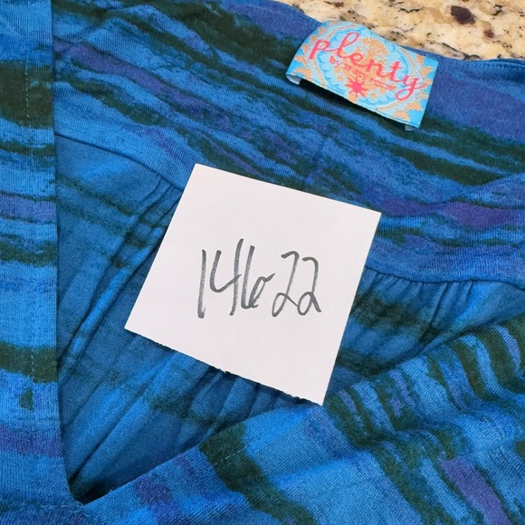 Plenty by Tracy Reese casual striped knit sleeveless midi dress SZ SM - Picture 11 of 12